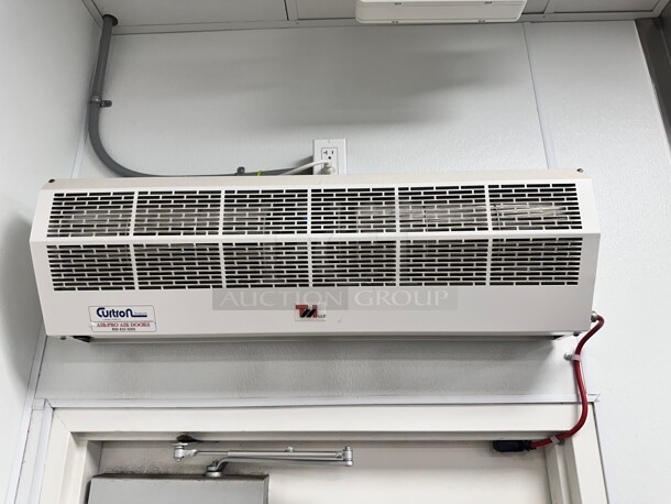 Late Model Curtron AP-2-36-1-SS 36 inch Unheated Air Curtain - (2) Speed, Stainless, 120v Buyer Must Remove - Image 3 of 8
