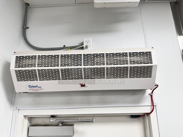 Late Model Curtron AP-2-36-1-SS 36 inch Unheated Air Curtain - (2) Speed, Stainless, 120v Buyer Must Remove - Image 5 of 8