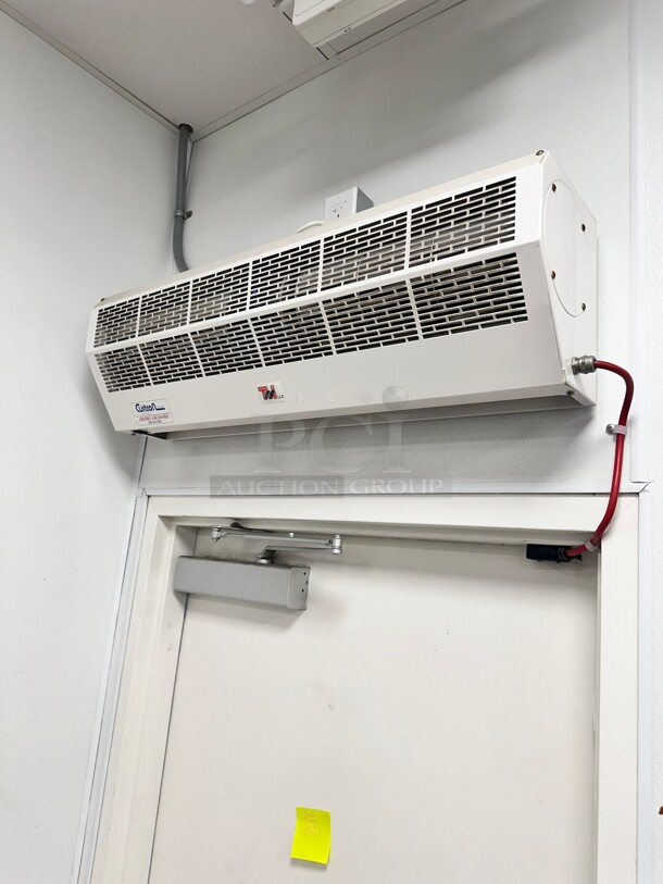 Late Model Curtron AP-2-36-1-SS 36 inch Unheated Air Curtain - (2) Speed, Stainless, 120v Buyer Must Remove - Image 8 of 8