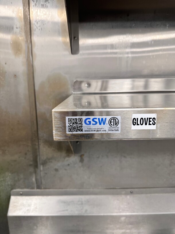 GSW WS-W1436 Solid Wall Shelf, Stainless Steel, 14 x 36 - Image 4 of 5