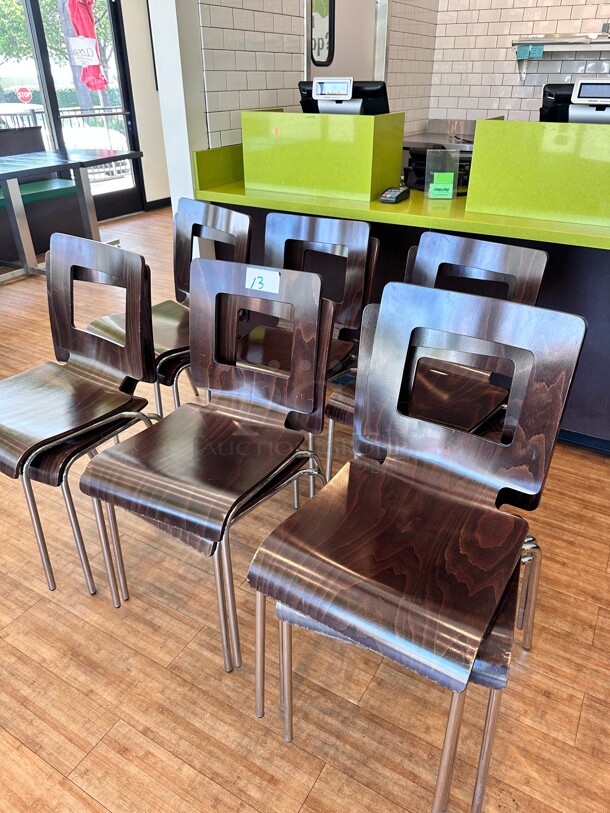 Wooden Chairs - Image 3 of 4