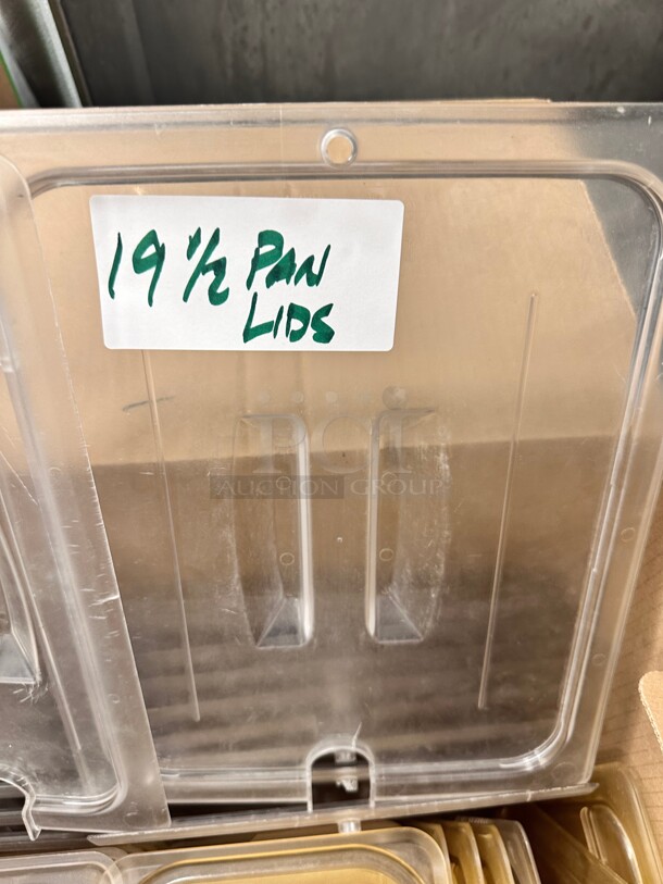 Cambro Plastic 1/2 Pan Lids - Image 1 of 1