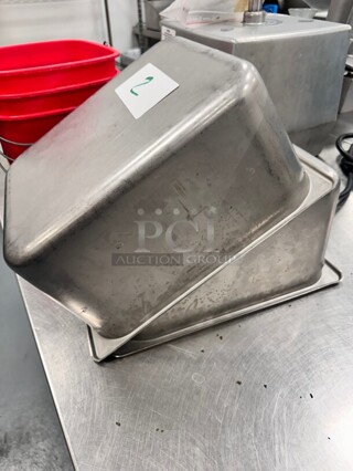 Winco Stainless Steel 1/2 Pans