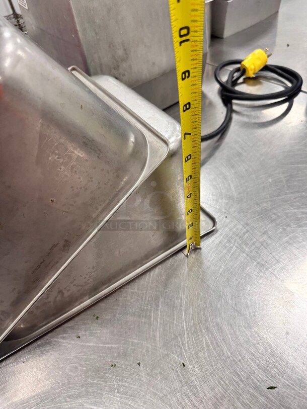 Winco Stainless Steel 1/2 Pans - Image 5 of 5