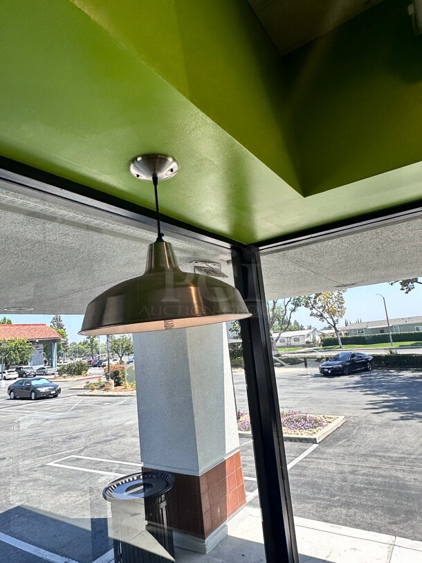 Stainless Steel Hanging Light
16 X 16 X 16 inch
Buyer Must Remove - Image 3 of 7