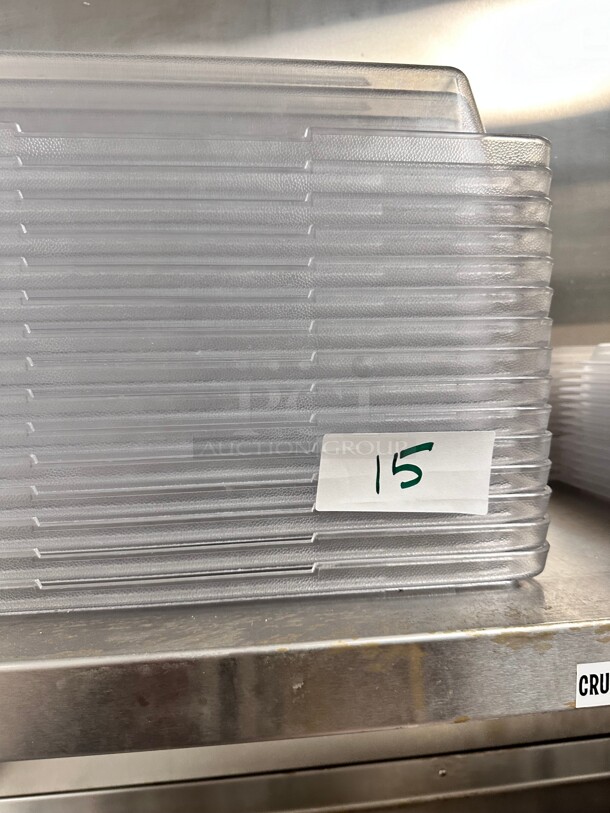 Cambro 12186CW135 3 gal Camwear Food Storage Container - Clear - Image 2 of 5