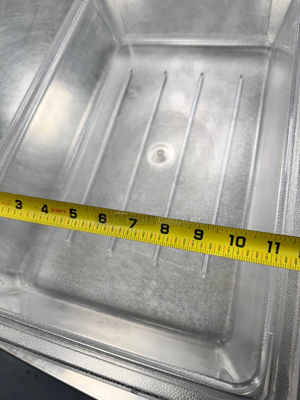 Cambro 12186CW135 3 gal Camwear Food Storage Container - Clear - Image 4 of 5