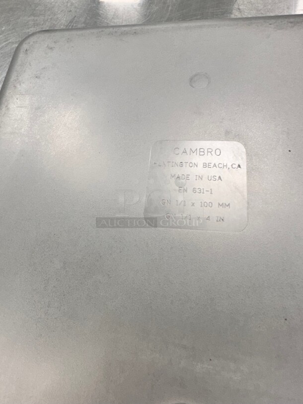 Cambro® Food Serving Pans - Full Size, 6 Deep - Image 3 of 4