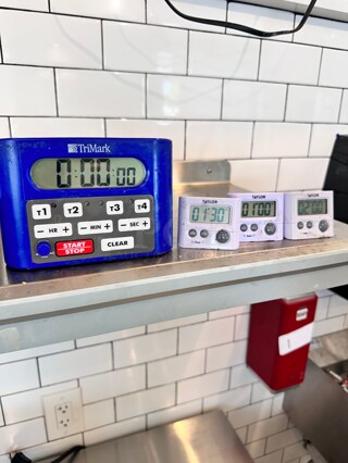 Taylor 5839NTM78 TriMark Digital 4 Channel Timer, Blue, 6.25 x 4 x 4.5