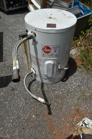Rheem 81VP10S Metal Water Heater. 120 Volts, 1 Phase. 