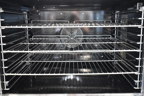 2 Sierra SRCO  Stainless Steel Commercial Natural Gas Powered Full Size Convection Ovens w/ View Through Doors, Metal Oven Racks and Thermostatic Controls on Commercial Casters. 2 Times Your Bid! - Image 4 of 7