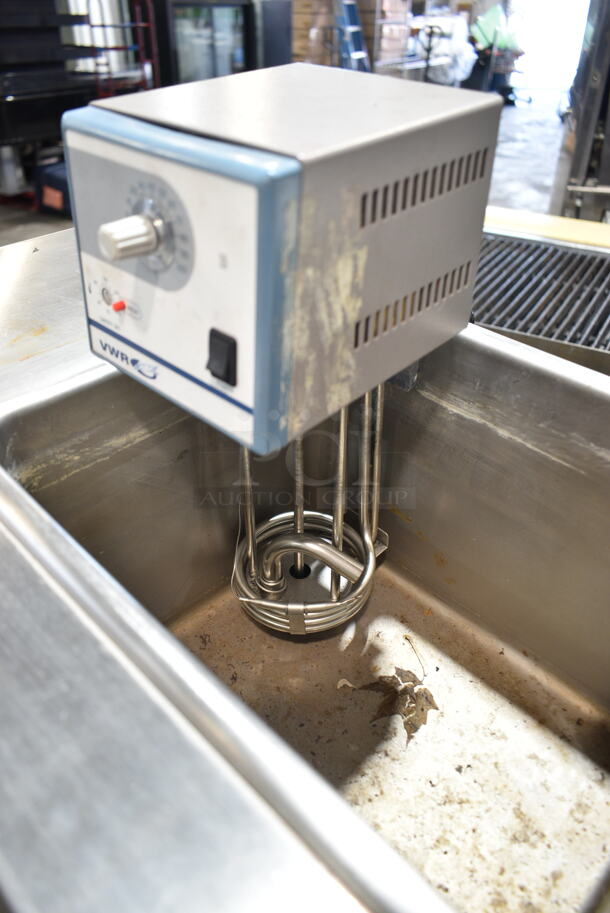 G-621 Stainless Steel Commercial Countertop Temperature Bath. Tested and Powers On - Image 3 of 5