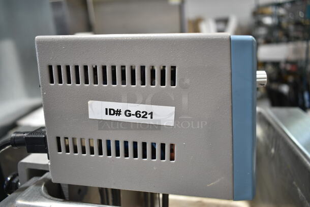G-621 Stainless Steel Commercial Countertop Temperature Bath. Tested and Powers On - Image 4 of 5