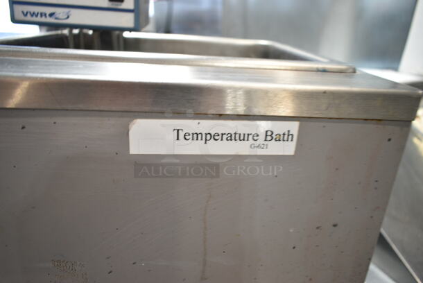 G-621 Stainless Steel Commercial Countertop Temperature Bath. Tested and Powers On - Image 5 of 5