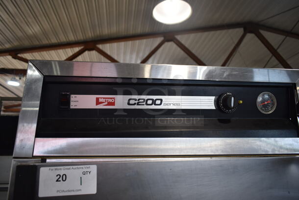 Metro C200 Stainless Steel Warming Cabinet. Tested and Working! - Image 2 of 5