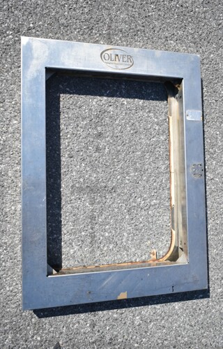 Oliver Stainless Steel Convection Oven Door. No Glass.