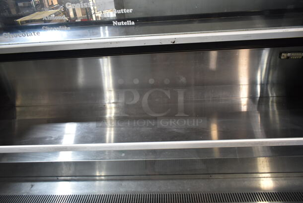 Turbo Air TOM-75SB Stainless Steel Commercial Floor Style Refrigerated Merchandiser w/ Top Closed Display Case on Commercial Casters. 115 Volts, 1 Phase. Tested and Does Not Power On
 - Image 2 of 5