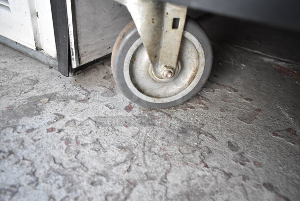 Black Metal Portable Bakery Donut Pastry Rack on Commercial Casters.  - Image 4 of 4