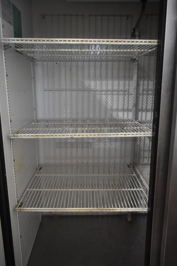 True T-49F Stainless Steel Commercial 2 Door Reach In Freezer w/ Poly Coated Racks. 115 Volts, 1 Phase. Tested and Powers On But Does Not Get Cold - Image 2 of 4