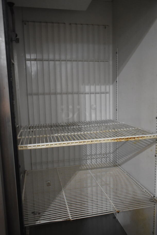 True T-49F Stainless Steel Commercial 2 Door Reach In Freezer w/ Poly Coated Racks. 115 Volts, 1 Phase. Tested and Powers On But Does Not Get Cold - Image 3 of 4