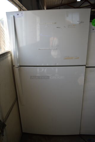Whirlpool WRT511SZDW00 Metal Cooler Freezer Combo Unit. 115 Volts, 1 Phase. Tested and Powers On But Does Not Get Cold