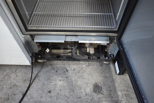 2017 True T-19F Stainless Steel Commercial Single Door Reach In Freezer w/ Poly Coated Racks. 115 Volts, 1 Phase. Tested and Powers On But Does Not Get Cold - Image 3 of 4