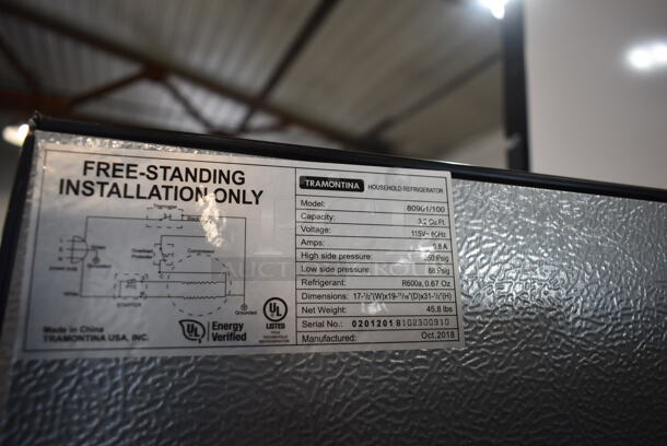 Tramontina 80901/100 Metal Mini Cooler. 115 Volts, 1 Phase. Tested and Powers On But Does Not Get Cold - Image 3 of 3