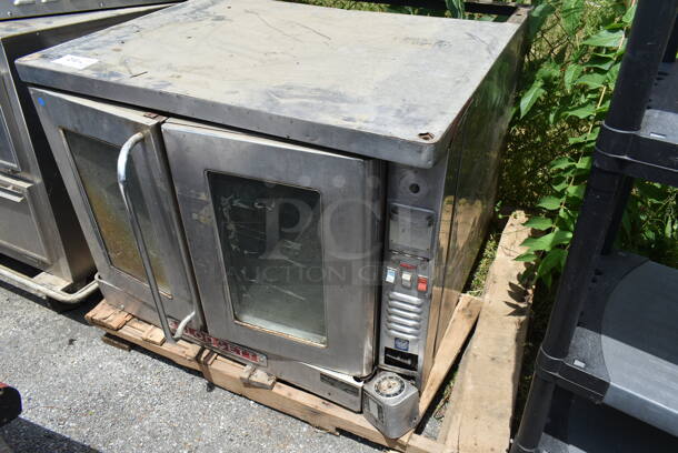 Blodgett EF-111 Stainless Steel Commercial Electric Powered Full Size Convection Oven w/ View Through Doors. 208-220 Volts, 3/1 Phase.  - Image 2 of 5