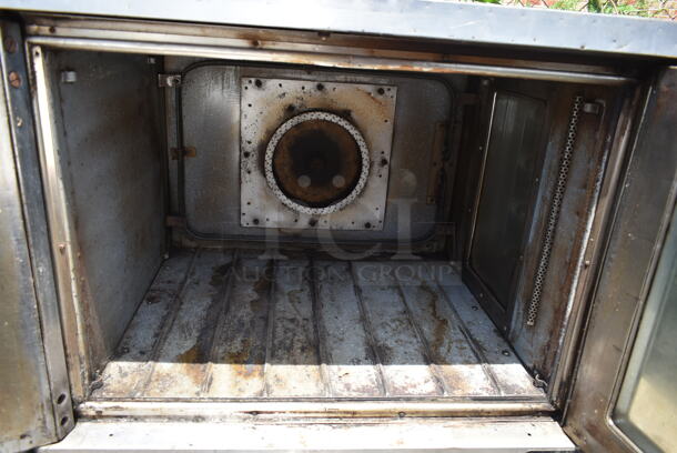 Blodgett EF-111 Stainless Steel Commercial Electric Powered Full Size Convection Oven w/ View Through Doors. 208-220 Volts, 3/1 Phase.  - Image 4 of 5