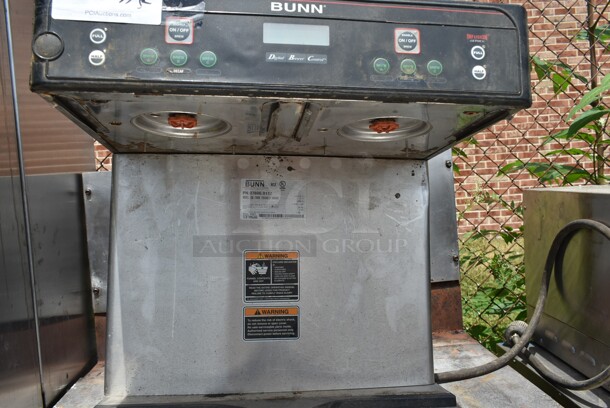 Bunn ICB-TWIN Stainless Steel Commercial Countertop Double Coffee Machine. 120/240 Volts, 1 Phase.  - Image 3 of 4
