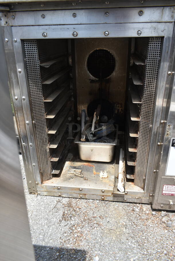 2 Oliver Stainless Steel Commercial Electric Powered Convection Oven. Missing Lower Door. 480 Volts, 3 Phase. 2 Times Your Bid! - Image 2 of 5
