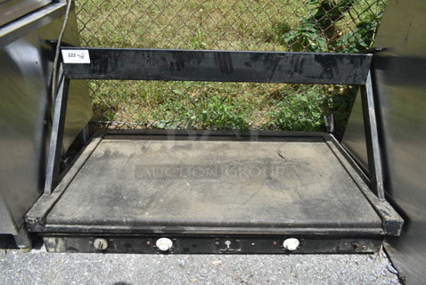 Metal Countertop Warming Shelf. Cannot Test Due To Cut Power Cord