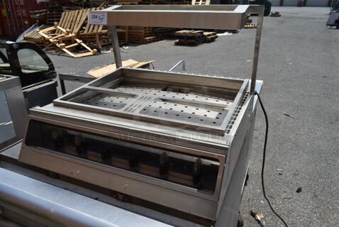 Roundup DCH-220CT Stainless Steel Commercial Countertop Heated Station. 120 Volts, 1 Phase. Tested and Working!