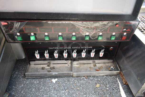 Cecilware GB8M-10W-LD Metal Commercial Countertop 8 Flavor Cappuccino Machine. 120 Volts, 1 Phase.  - Image 2 of 4
