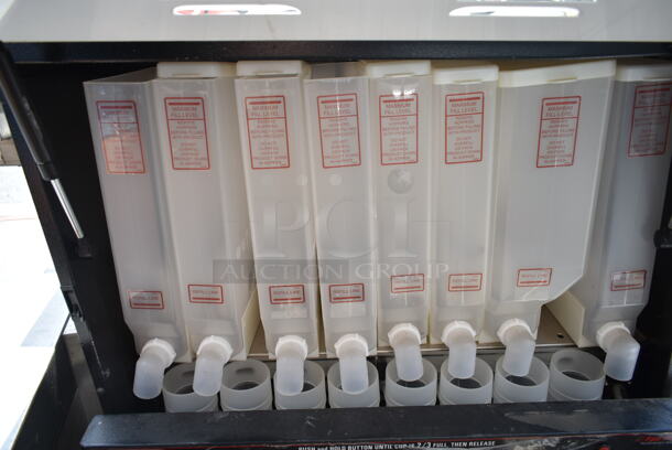Cecilware GB8M-10W-LD Metal Commercial Countertop 8 Flavor Cappuccino Machine. 120 Volts, 1 Phase.  - Image 3 of 4