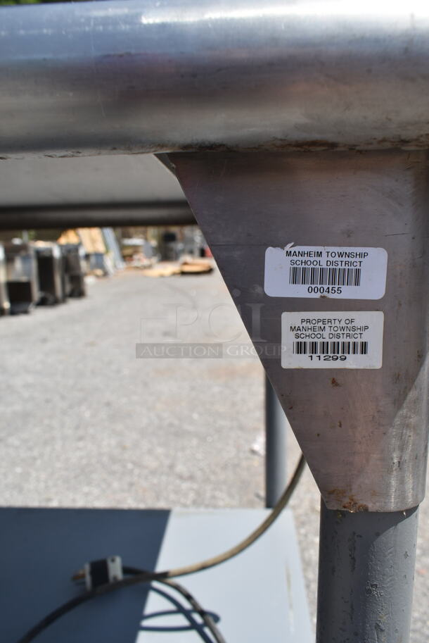 Stainless Steel Table w/ Drawer and Metal Under Shelf.  - Image 5 of 5