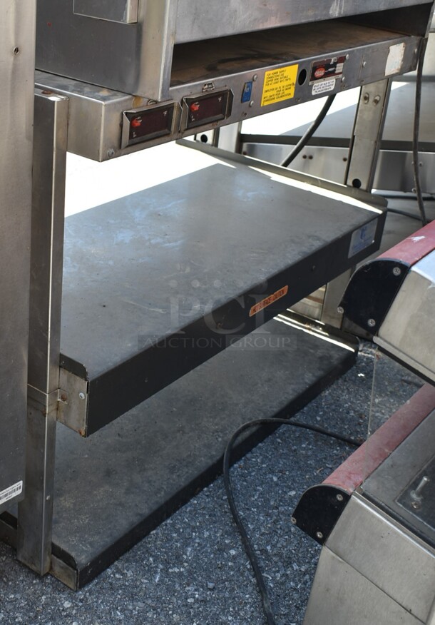 2 Hatco Metal Commercial 2 Tier Warming Display Case Merchandisers Including Model GRTB-331. 115 Volts, 1 Phase. 2 Times Your Bid! Tested and Top Unit Is Working But Bottom Unit Does Not Power On - Image 6 of 7