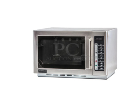 Late Model Used Amana RCS10TS Commercial Microwave  - 120V, 1000W Working