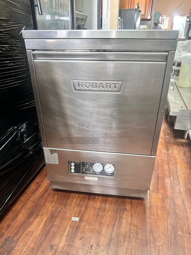 Hobart SR24H 24 inch High Temp Undercounter Dishwasher 120/208v 1ph Working - Image 1 of 10