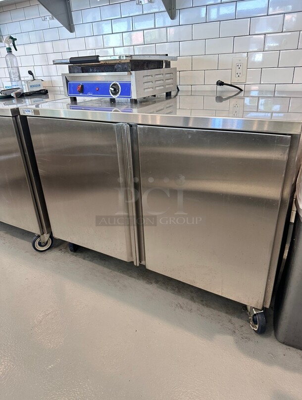 GSW Stainless Steel Cabinet 2 Swinging Hinged Doors GSW CTD-P3048H #5511 30x48 On Wheels - Image 1 of 4