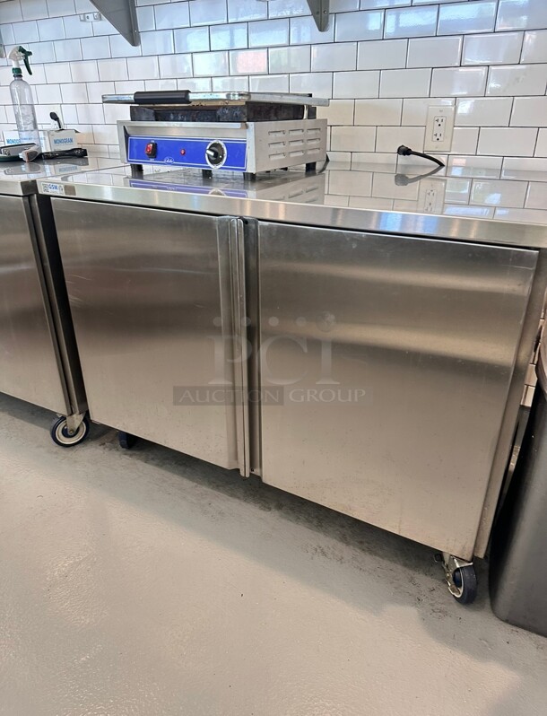 GSW Stainless Steel Cabinet 2 Swinging Hinged Doors GSW CTD-P3048H #5511 30x48 On Wheels - Image 2 of 4