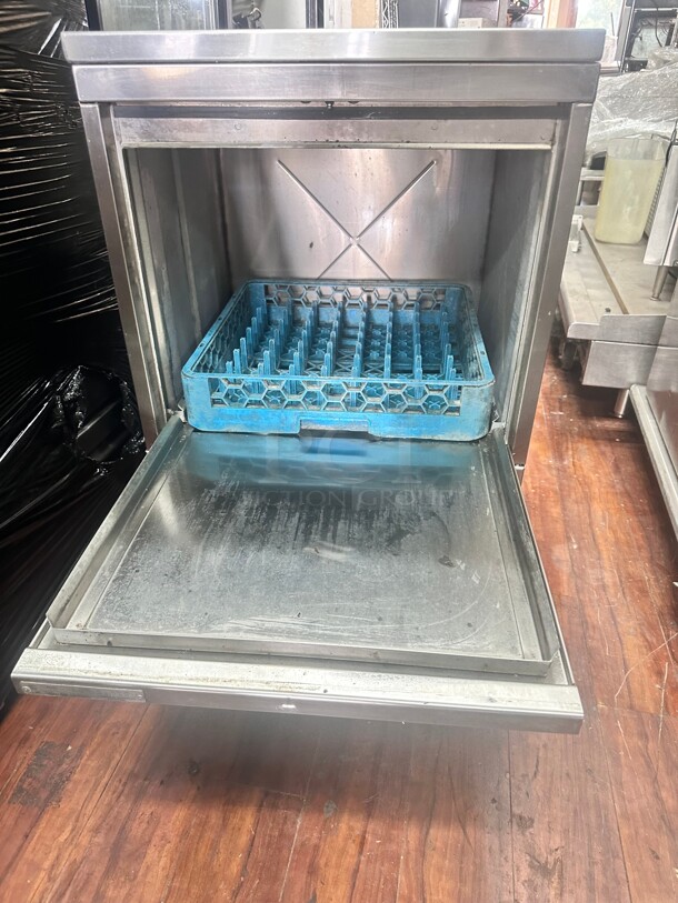 Hobart SR24H 24 inch High Temp Undercounter Dishwasher 120/208v 1ph Working - Image 4 of 10