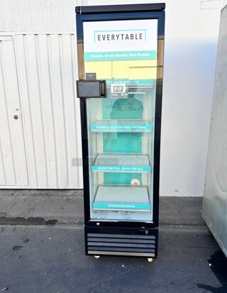 Late Model Atosa P380WA 22 cu ft Single Glass Section Refrigerated Merchandiser 115 Volt Working