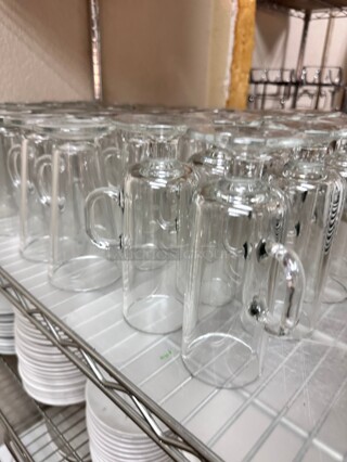 Assorted Commercial Quality Glass Mugs