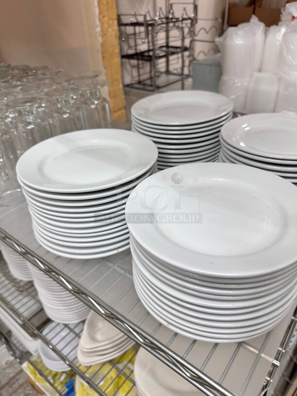 Assorted Commercial Quality White Plates - Image 3 of 3