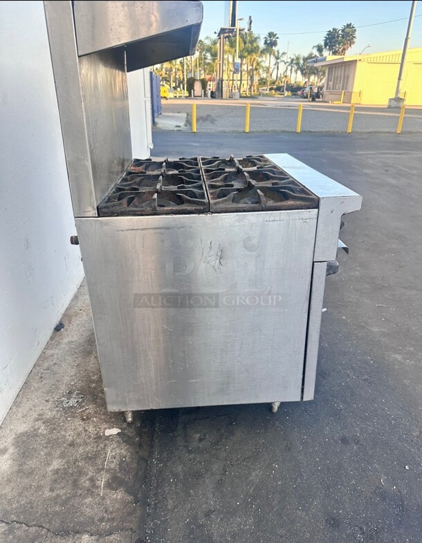 Commercial Gas 6 Burner With Oven Stove 36 inch - Image 2 of 3