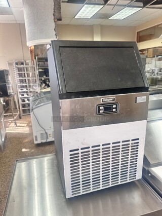 New EUHOMY Commercial Ice Maker Machine, 100lbs/24H 115 Volt Missing Parts