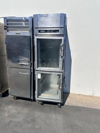 Victory RSA-1D-S1-HD UltraSpec™ Series Refrigerator Reach-in Two-section Glass Door 115 Volt Working