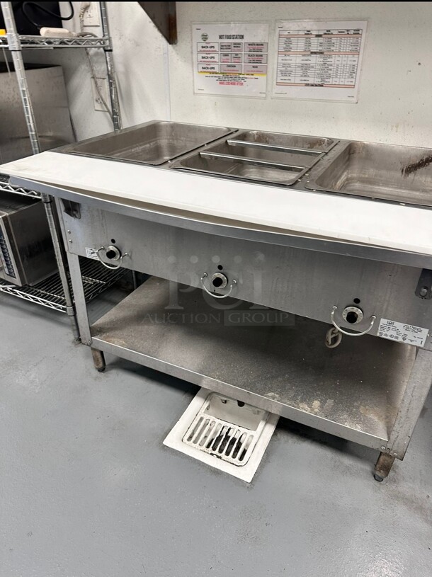 Late Model Used Duke E303 Aerohot Electric 3-Well Steam table Hot Food Unit, 120V Working - Image 2 of 6