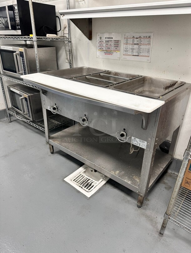 Late Model Used Duke E303 Aerohot Electric 3-Well Steam table Hot Food Unit, 120V Working - Image 3 of 6